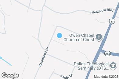 Map image of the property - 5102 Beauregard Ln