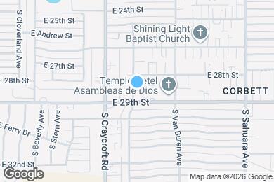 Map image of the property - 1825 S Jefferson Ave