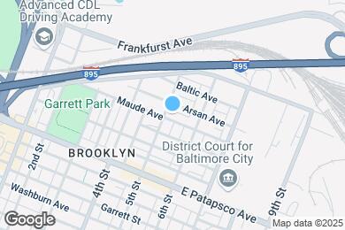 Map image of the property - 506 Maude Ave