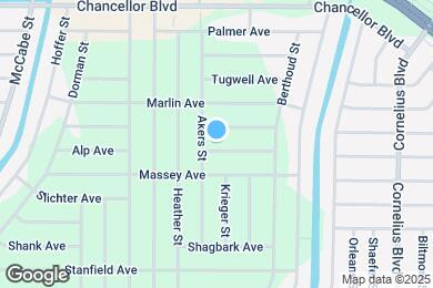 Map image of the property - 14308 Aldridge Ave