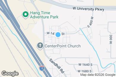 Map image of the property - 1436 S 590 W