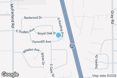 Map image of the property - 3618 Ferncliff Ave