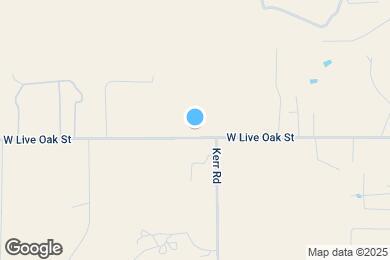 Map image of the property - 1740 W Live Oak St