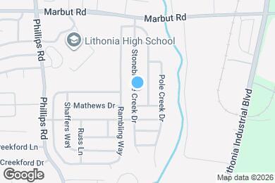Map image of the property - 3028 Stonebridge Creek Dr