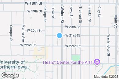 Map image of the property - 2109 Walnut St