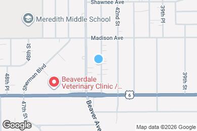 Map image of the property - 3902 43rd St