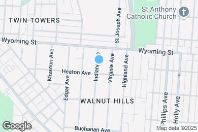 Map image of the property - 48 Indiana Ave