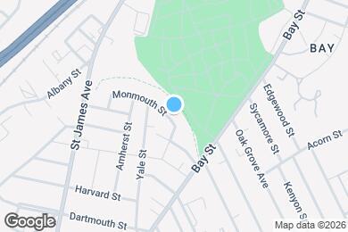 Map image of the property - 94 Monmouth St