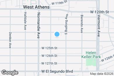 Map image of the property - 1237 W 124th St