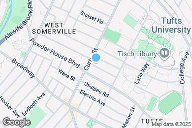 Map image of the property - 43 Teele Ave