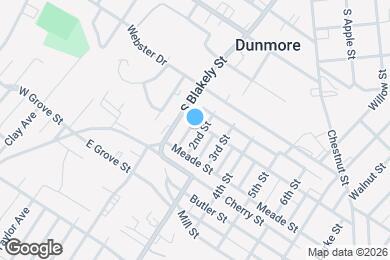 Map image of the property - 118 Dudley St