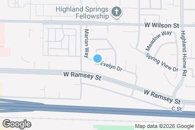 Map image of the property - 5464 Evelyn Dr