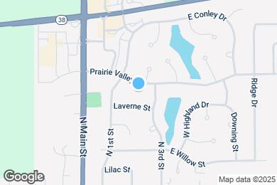 Map image of the property - 301 Prairie Valley Ct
