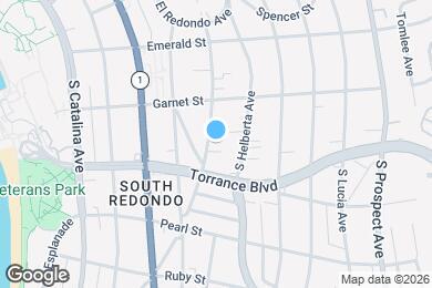 Map image of the property - 222 S Guadalupe Ave
