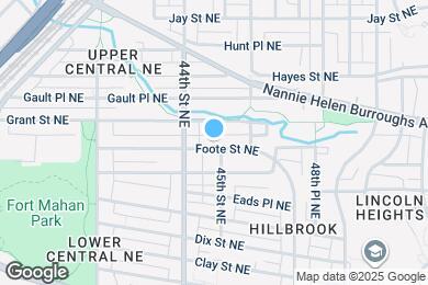 Map image of the property - 4424 foote st ne
