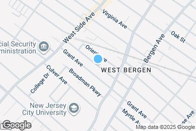 Map image of the property - 320 Claremont Ave