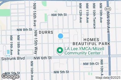 Map image of the property - 717 NW 14th Terrace