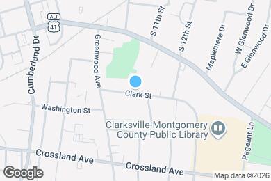 Map image of the property - 947 Clark St