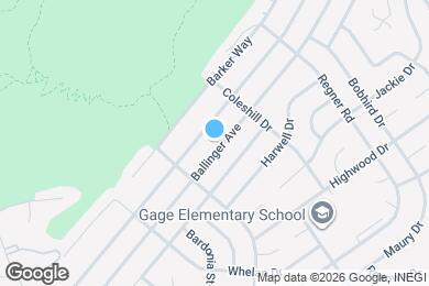 Map image of the property - 6974 Ballinger Ave