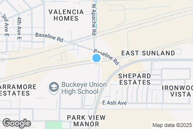 Map image of the property - Apache Road Apartments