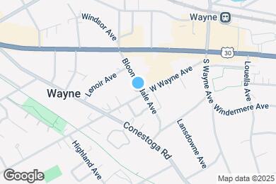 Map image of the property - 128 Bloomingdale Ave