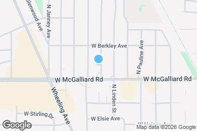 Map image of the property - 3313 N Locust St