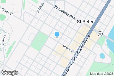 Map image of the property - 407 Grace St