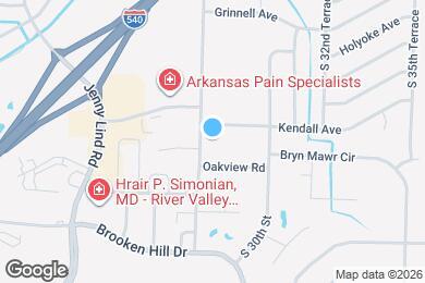 Map image of the property - Glen Oaks Apartments