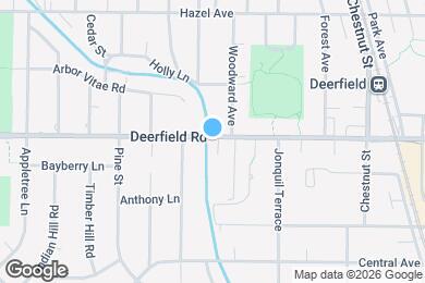 Map image of the property - 1183 Deerfield Rd
