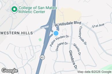 Map image of the property - 1340 Palos Verdes Dr
