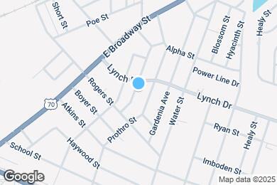 Map image of the property - 516 Gordon St