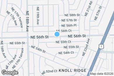 Map image of the property - 2020 NE 56th St