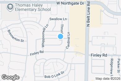 Map image of the property - 3603 Canary Dr