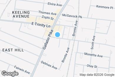 Map image of the property - 1122 Litton Ave