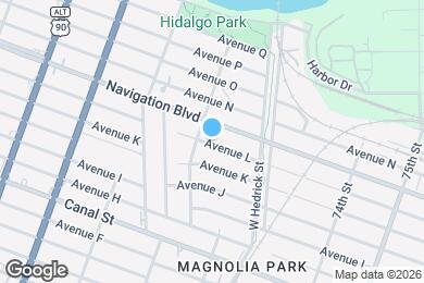 Map image of the property - 7109 Avenue L