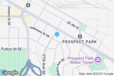 Map image of the property - 2711 Delaware St SE
