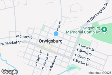 Map image of the property - 212 N Warren St