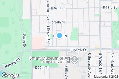 Map image of the property - 5457 S Ingleside Ave
