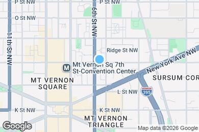 Map image of the property - 512 M St NW