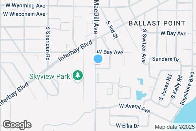 Map image of the property - 3011 W Binnicker Ave