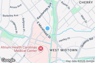 Map image of the property - The Berkeley at Dilworth