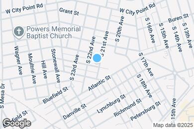 Map image of the property - 2101 Gordon St