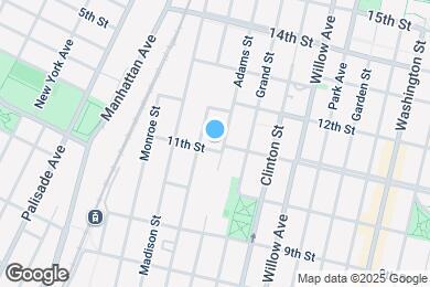 Map image of the property - 1100 Adams St