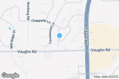 Map image of the property - 8546 English Oak Loop