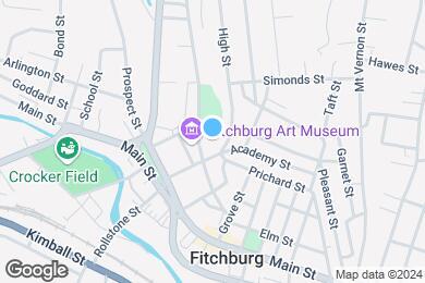 Map image of the property - The Fitchburg Arts Community