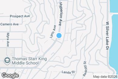 Map image of the property - 2120 Hyperion Ave