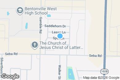 Map image of the property - 611 Spur Ln