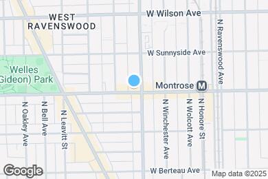 Map image of the property - 2010 W Montrose Ave