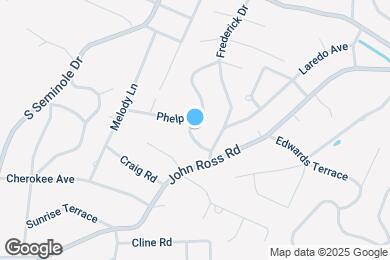 Map image of the property - 3703 Mary Anna Dr