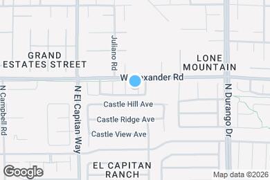 Map image of the property - 3959 N Crystal Trip Ct